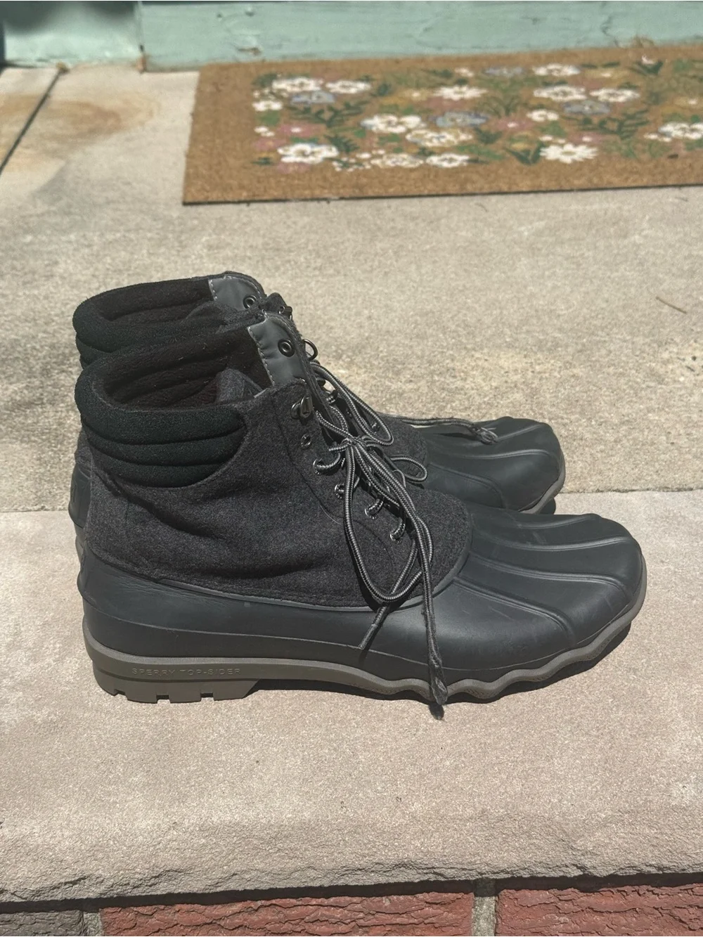 Sperry Black Duck Rain & Snow Boots
